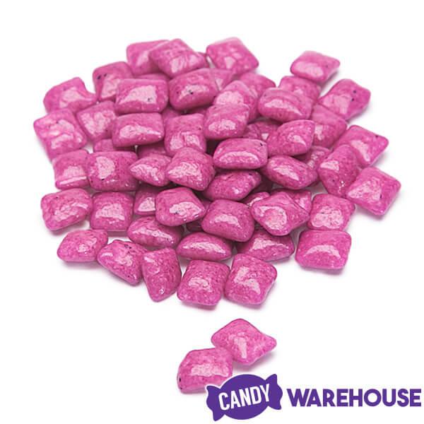 Tiny Chicle Squares Chewing Gum - Purple: 1.5LB Jar - Candy Warehouse