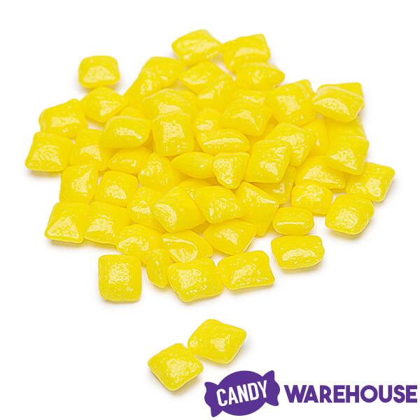 Tiny Chicle Squares Chewing Gum - Yellow: 1.5LB Jar - Candy Warehouse