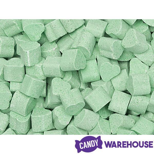 Tiny Sugar Candy Hearts - Green: 1.5LB Jar - Candy Warehouse