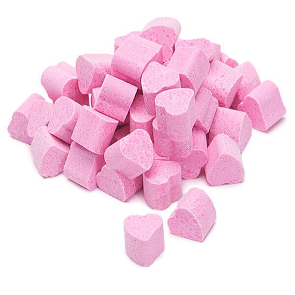 Tiny Sugar Candy Hearts - Pink: 1.5LB Jar - Candy Warehouse