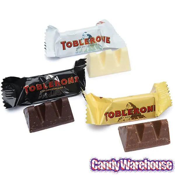 Toblerone Assorted Tiny Chocolates 7Ounce Box Candy Warehouse