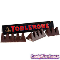 Toblerone Dark Chocolate Bars: 20-Piece Box - Candy Warehouse