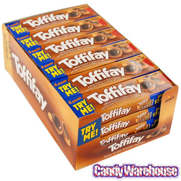 Toffifay 4 Piece Candy Packs: 21-Piece Box - Candy Warehouse