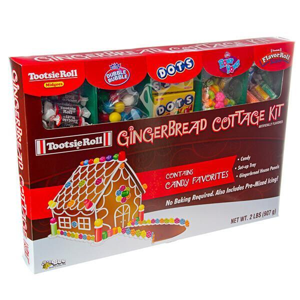 Tootsie Candy Gingerbread House Kit - Candy Warehouse