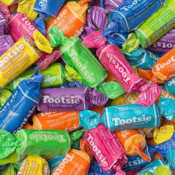 Tootsie Fruit Rolls 8-Flavors Mega Mix: 275-Piece Bag - Candy Warehouse