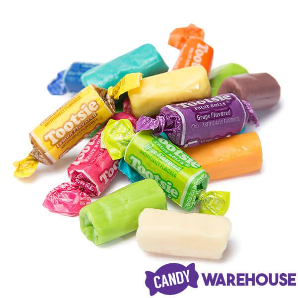 Tootsie Fruit Rolls 8-Flavors Mega Mix: 275-Piece Bag - Candy Warehouse