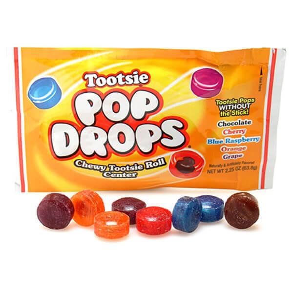 Tootsie Pop Drops Candy Packs: 24-Piece Box - Candy Warehouse
