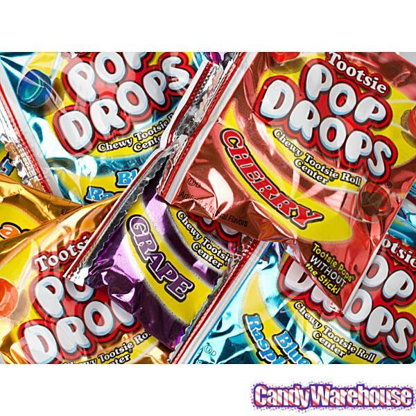 Tootsie Pop Drops Snack Size Packs: 25-Piece Bag - Candy Warehouse