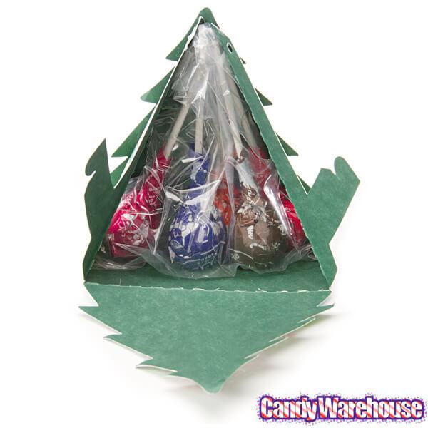 Tootsie Pops Christmas Tree Packs: 12-Piece Display - Candy Warehouse