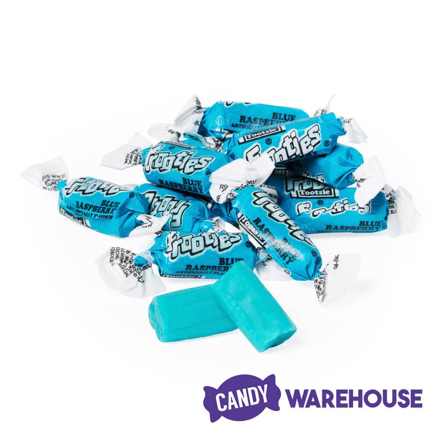 Tootsie Roll Frooties Candy - Blue Raspberry: 360-Piece Bag - Candy Warehouse