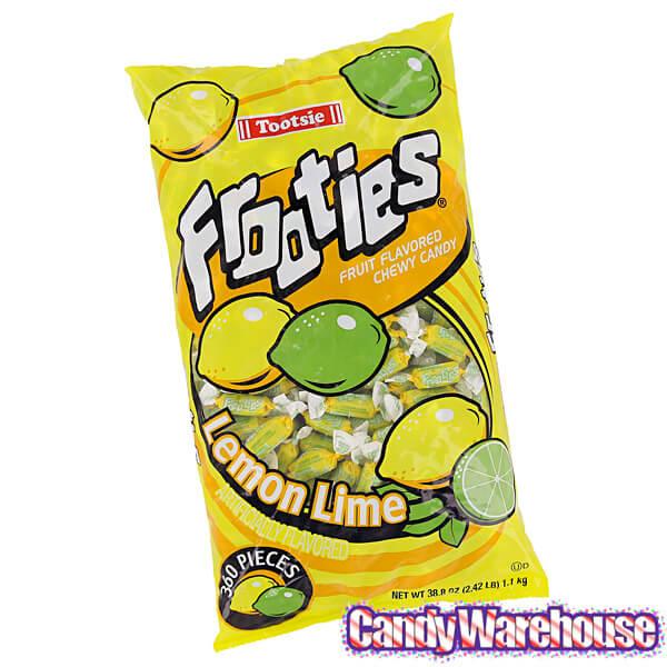 Tootsie Roll Frooties Candy - Lemon Lime: 360-Piece Bag - Candy Warehouse