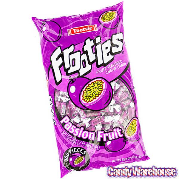 Tootsie Roll Frooties Candy - Passion Fruit: 360-Piece Bag - Candy Warehouse