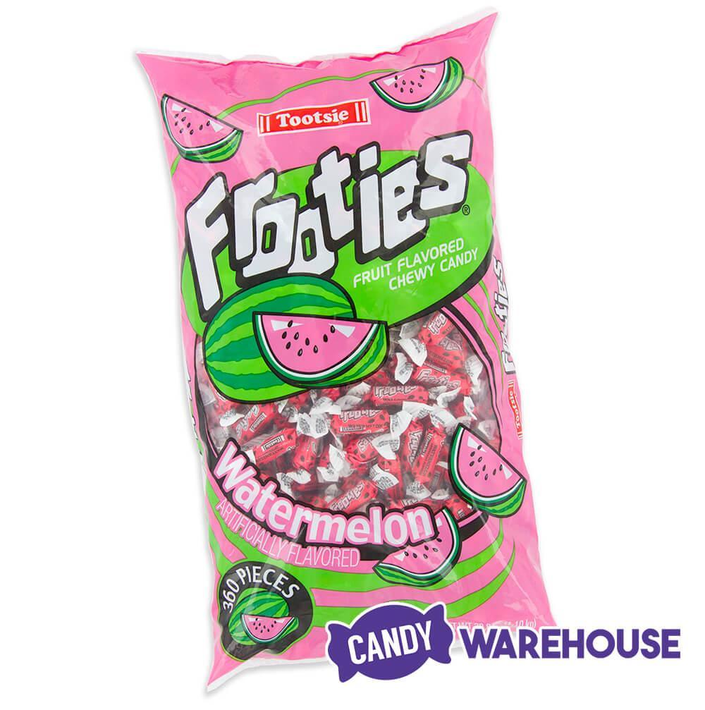 Tootsie Roll Frooties Candy - Watermelon: 360-Piece Bag - Candy Warehouse