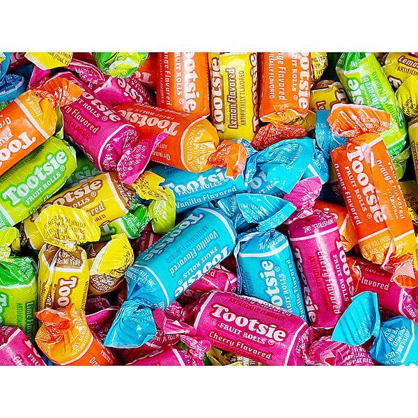 Tootsie Roll Fruit Rolls Candy: 30LB Case - Candy Warehouse