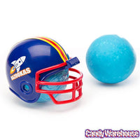 Touch Down Jawbreaker Football Helmet Candy Packs: 12-Piece Box - Candy Warehouse