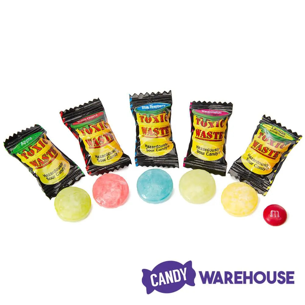 Toxic Waste Sour Candy Packs: 1000-Piece Bag – Candy Warehouse