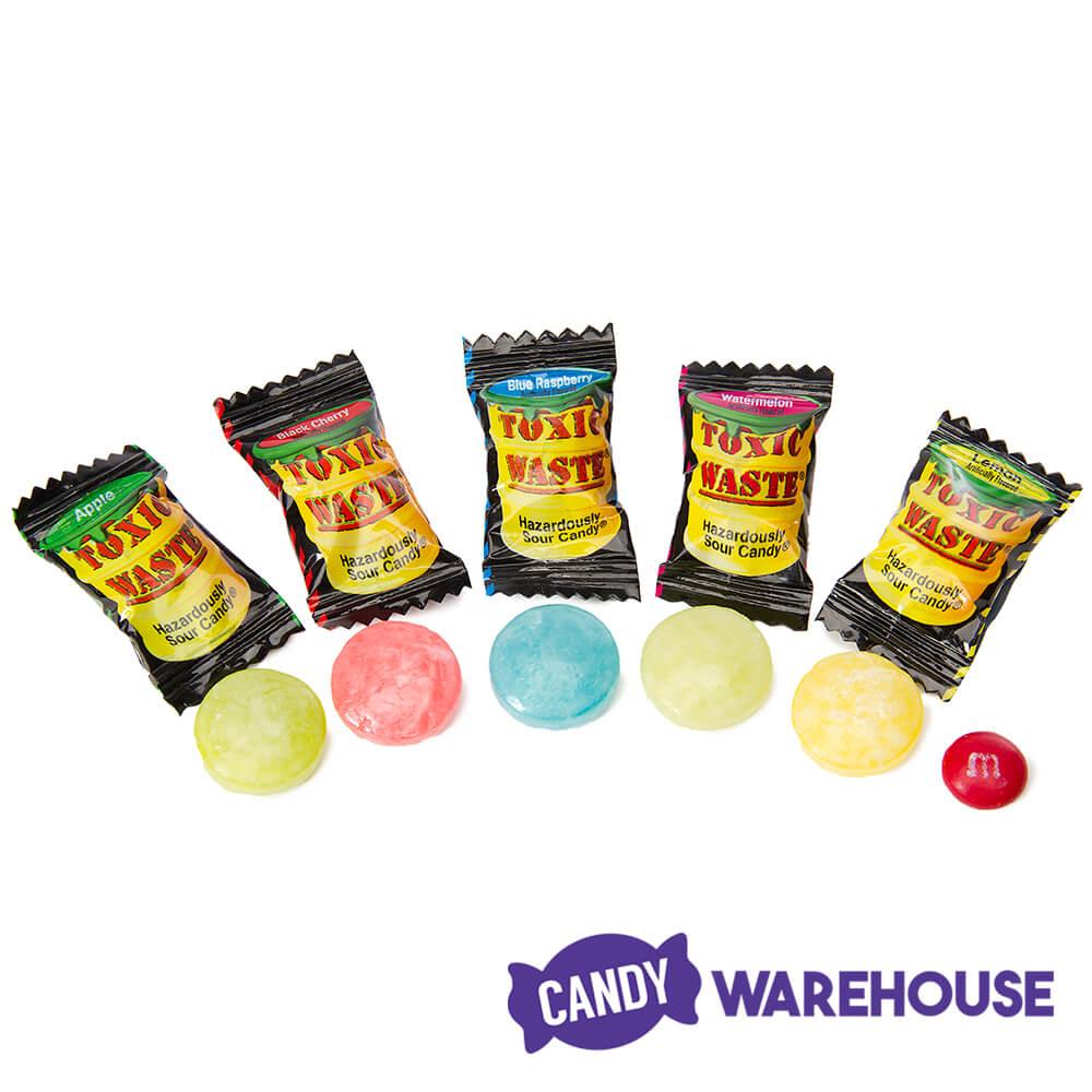 Toxic Waste Assorted Sour Candy - 1000ct