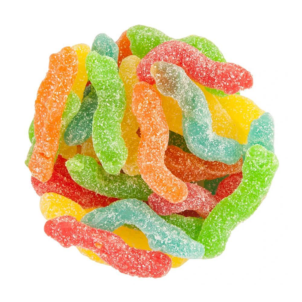 Toxic Waste Sour Gummy Worms: 1KG Bag - Candy Warehouse