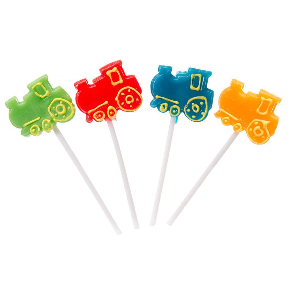 Train Lollipops: 12-Piece Box - Candy Warehouse