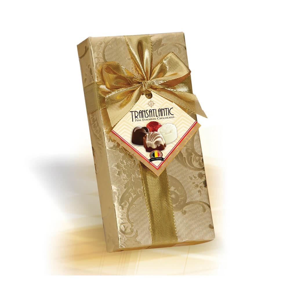 Transatlantic Assorted Belgian Chocolates: 8-Piece Gift Box - Candy Warehouse
