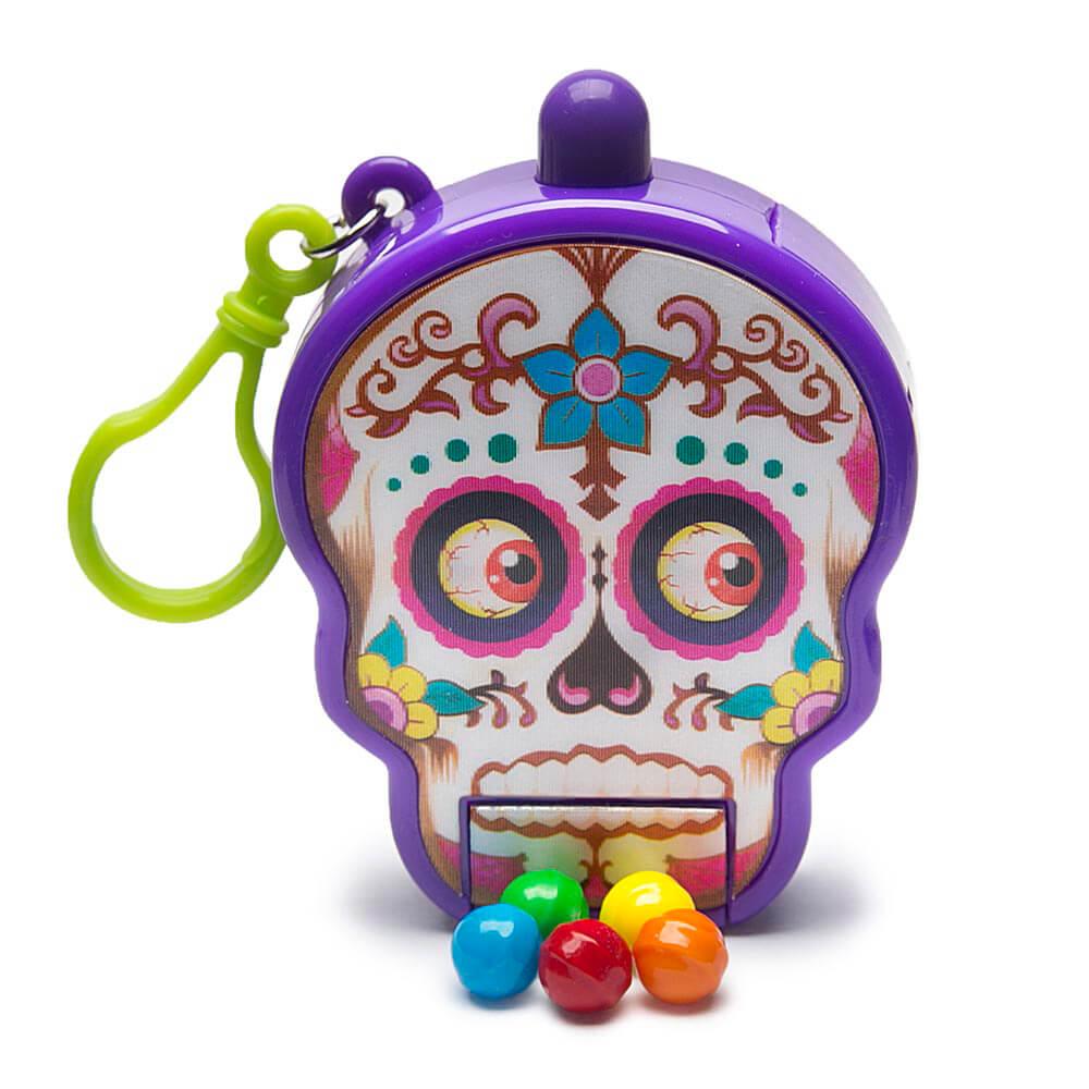 Treat Street Day of the Dead Skull Candy Dispenser - Candy Warehouse