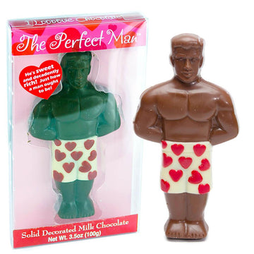 Treat Street Perfect Man 3.5-Ounce Chocolate Gift Box - Candy Warehouse