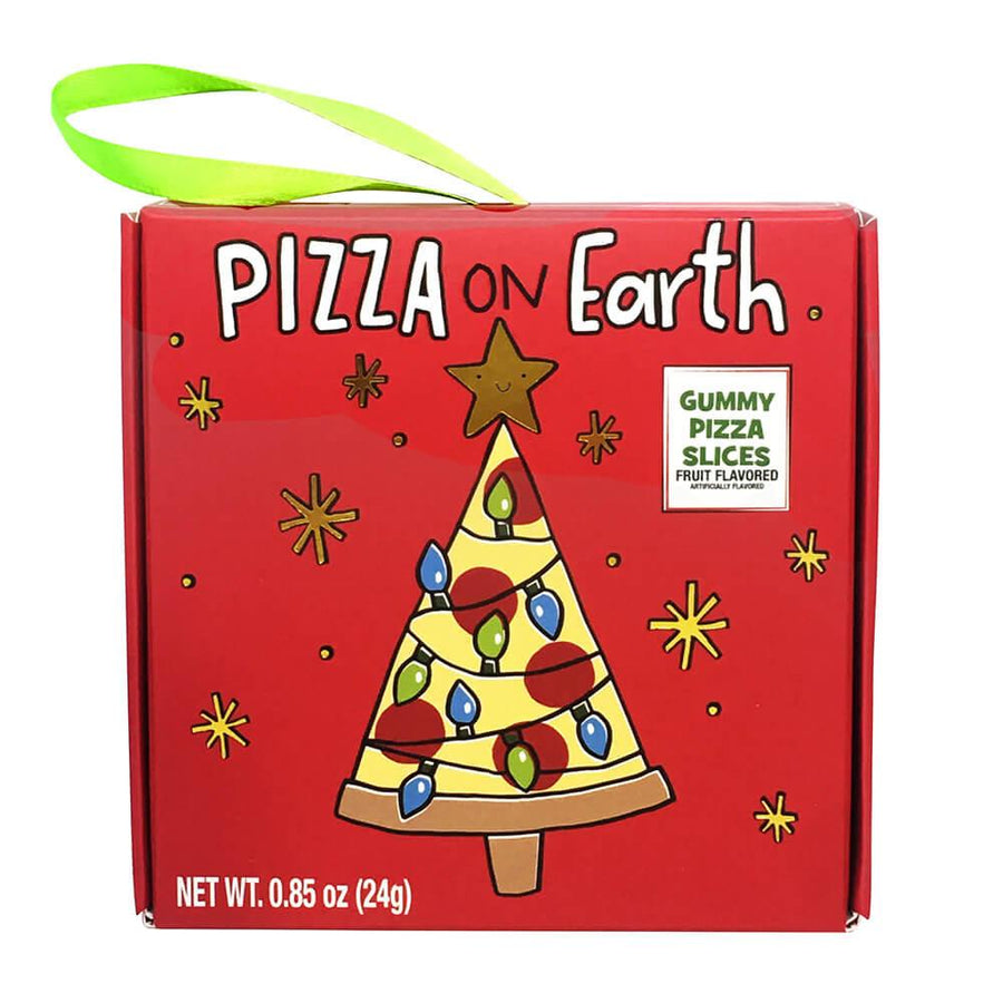 Treat Street Pizza and Donuts Ornaments with Gummies: 12-Piece Box - Candy Warehouse