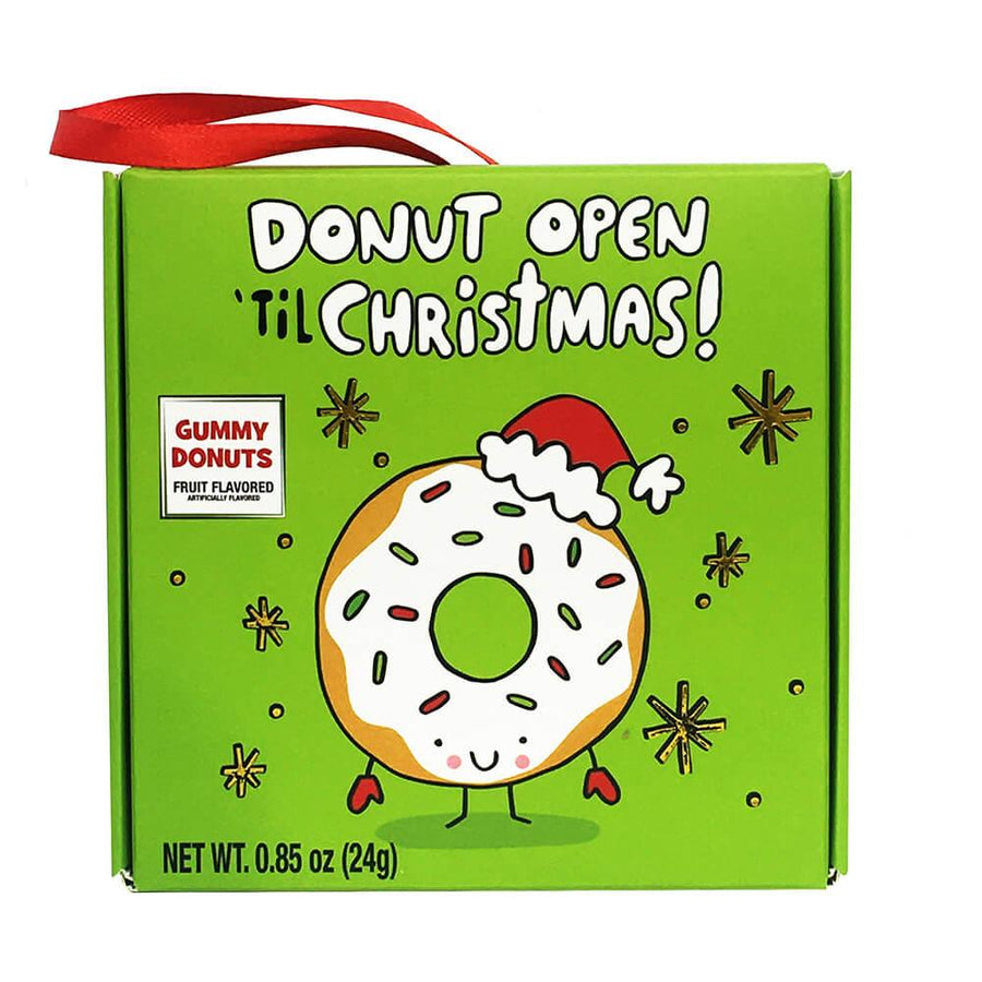 Treat Street Pizza and Donuts Ornaments with Gummies: 12-Piece Box - Candy Warehouse