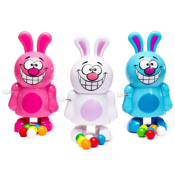 Treat Street Wind-up Easter Bunny Candy Poopers: 8-Piece Set - Candy Warehouse