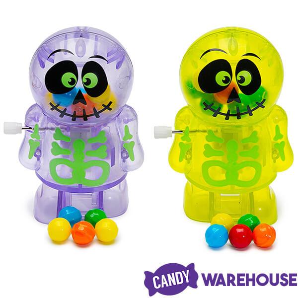 Treat Street Wind-up Halloween Glow-In-the-Dark Monster Candy Poopers: 8-Piece Set - Candy Warehouse