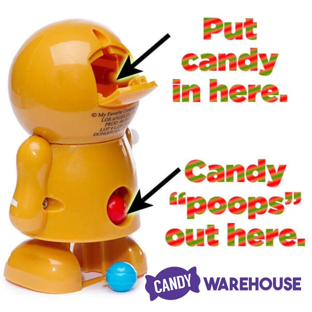 Treat Street Wind-up Holiday Candy Poopers: 8-Piece Set
