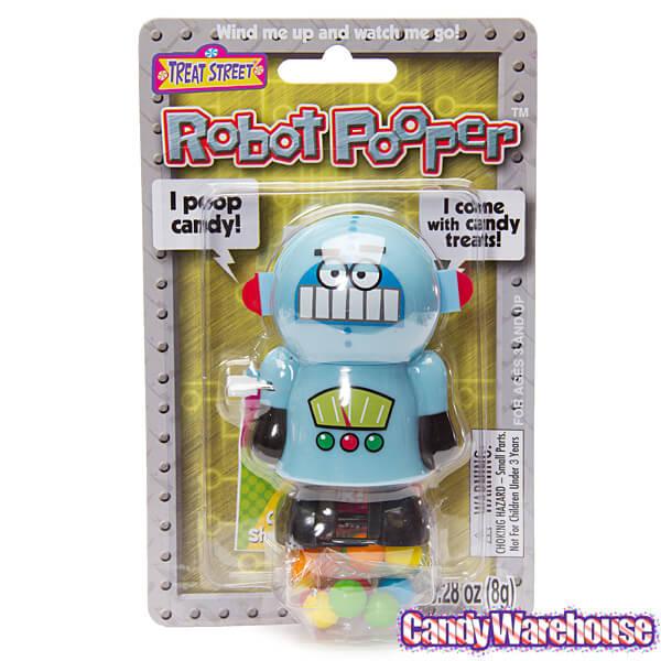 Treat Street Wind-up Robot Candy Poopers: 3-Piece Set - Candy Warehouse