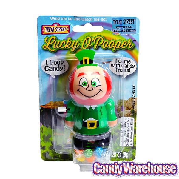 Treat Street Wind-up St. Patrick's Day Candy Poopers: 8-Piece Set - Candy Warehouse