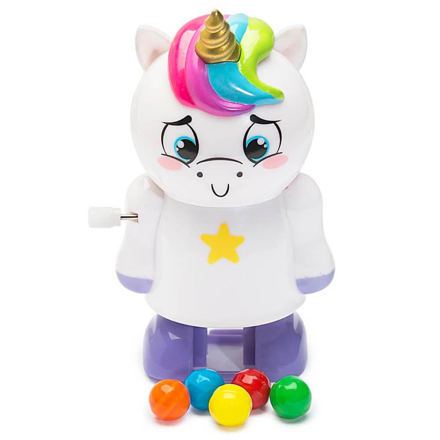 Treat Street Wind-up Unicorn Candy Poopers: 8-Piece Set - Candy Warehouse