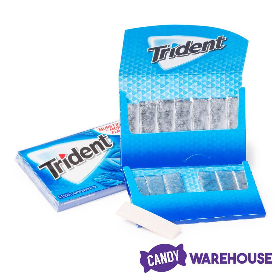 Trident Original Flavor Sugar Free Gum: 15-Piece Box - Candy Warehouse
