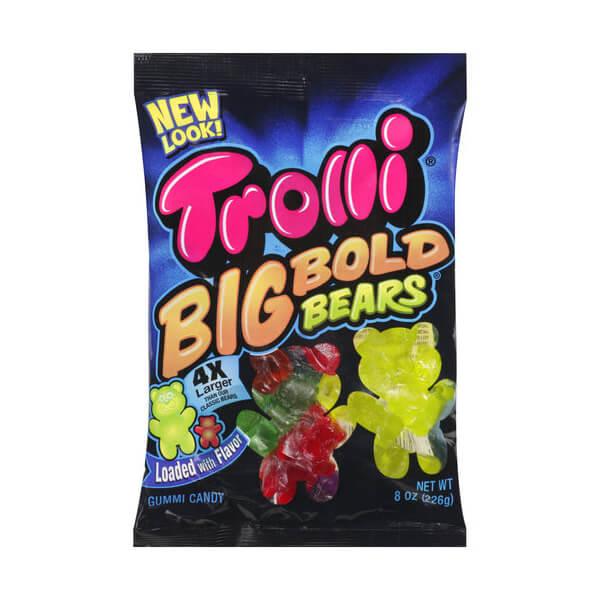 Trolli Big Bold Gummy Bears: 3.75LB Box | Candy Warehouse
