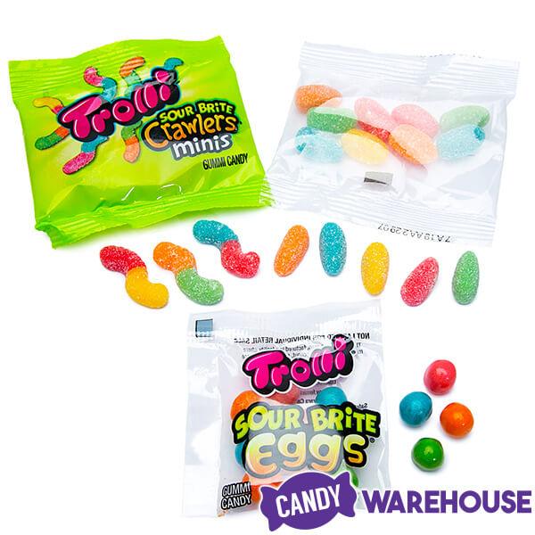 Trolli Easter Egg Hunt Candy Snack Packs Mix: 40-Piece Bag - Candy Warehouse