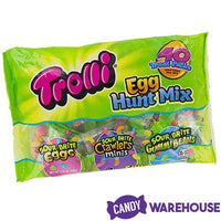 Trolli Easter Egg Hunt Candy Snack Packs Mix: 40-Piece Bag - Candy Warehouse