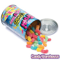 Trolli Sour Brite Crawlers Can O' Worms: 2.5-Ounce Can - Candy Warehouse