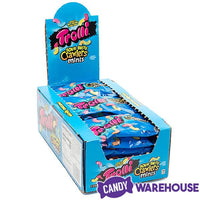 Trolli Sour Brite Crawlers Minis Gummy Worms 2-Ounce Candy Packs: 24-Piece Box - Candy Warehouse