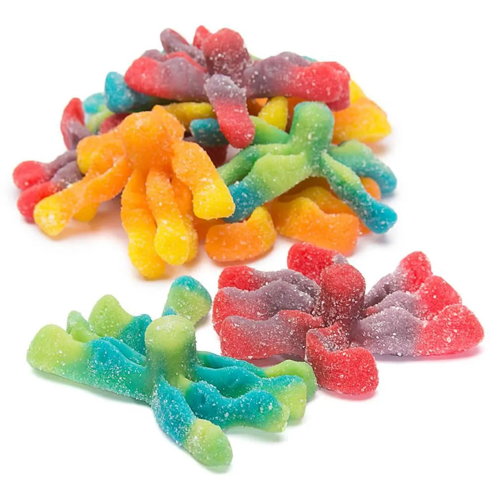 Trolli Sour Brite Gummy Octopus Candy 5LB Bag Candy Warehouse