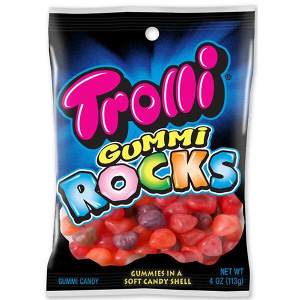 Trolli Sour Brite Gummy Rocks Candy: 3LB Box - Candy Warehouse