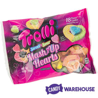 Trolli Sweet and Sour Mash Up Hearts Gummy Candy: 10-Ounce Bag - Candy Warehouse