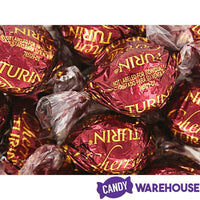 Turin Brandy Liquor Filled Dark Chocolate Cherries: 20-Piece Tube - Candy Warehouse