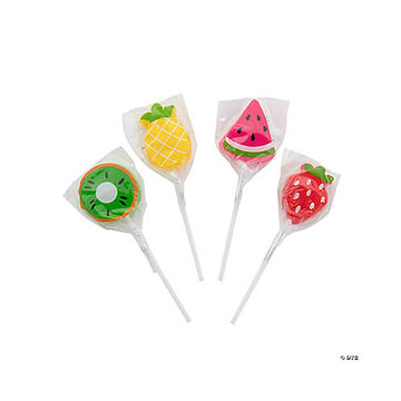 Tutti Frutti Lollipops: 12-Piece Box - Candy Warehouse
