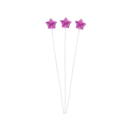 Twinkle Candy Star Lollipops - Purple: 120-Piece Bag | Candy Warehouse