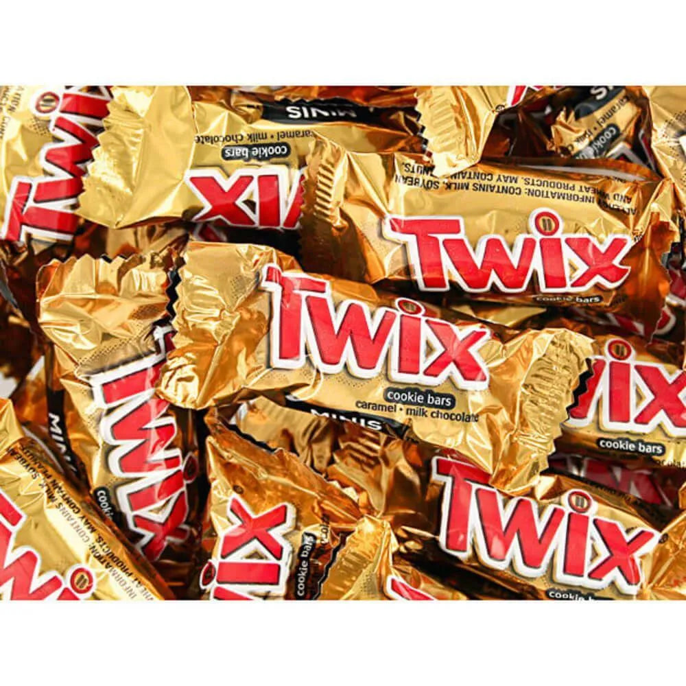 Twix Minis Candy: 22LB Case – Candy Warehouse