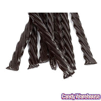 Twizzlers Black Licorice Twists: 16-Ounce Bag - Candy Warehouse