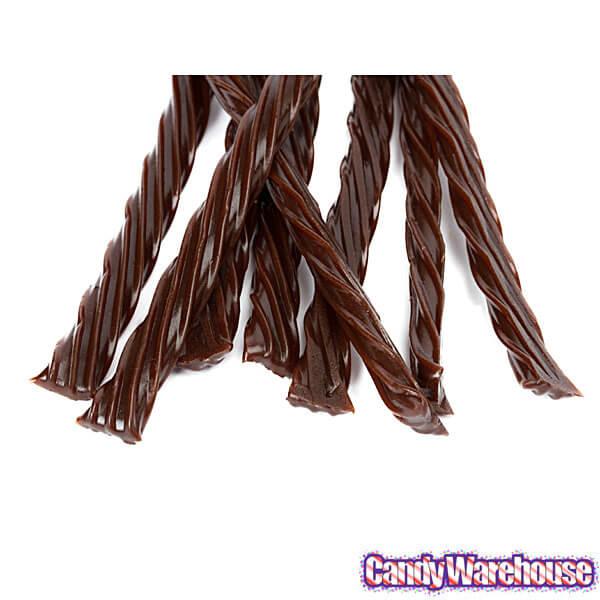 Twizzlers Chocolate Licorice Twists: 12-Ounce Bag - Candy Warehouse