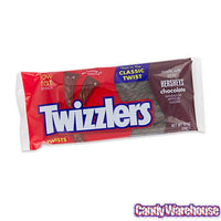Twizzlers Chocolate Licorice Twists: 12-Ounce Bag | Candy Warehouse